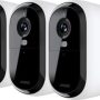 Arlo - Essential XL Outdoor Camera 2K (2nd Generation) - Wire-Free Security Camera - 3-Cam - White - Image 1