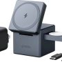 Anker - 3-in-1 Cube with MagSafe - Gray - Image 1