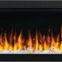 Napoleon - Trivista Pictura 50-Inch Three-Sided Wall-Hanging Electric Fireplace - Black - Image 1