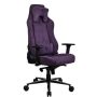 Arozzi - Vernazza Soft Fabric Gaming Chair - Purple - Image 1
