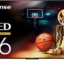 Hisense - 55" Class U6 Series Mini-LED 4K QLED Google TV - Image 1