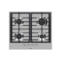 Bosch - 300 Series 24" Built-In Gas Cooktop with 4 Burners and FlameSafe - Stainless Steel - Image 1