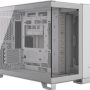 CORSAIR - 2500X Micro ATX Mid-Tower Dual Chamber SFF Case - White - Image 1