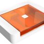 Glowforge Spark 3D Craft Laser - Orange & White - Image 1
