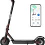 HiBoy - KS4 Pro Foldable Electric Scooter w/ 25 mi Max Operating Range & 19 mph Max Speed - Black - Image 1