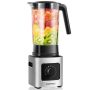 Costway - 1500W 5 Speed Countertop Smoothie Blender with 5 Presets & 68oz Tritan Jar - Silver/Black - Image 1