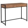 Alamont Home - Cumberland Collection Rectangle Contemporary Laminate 2-Drawer Home Office Desk - Rustic - Image 1