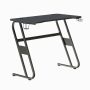 Alamont Home - Fisher Rectangle Contemporary Laminate Gaming Desk - Black - Image 1