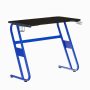 Alamont Home - Fisher Rectangle Contemporary Laminate Gaming Desk - Blue - Image 1