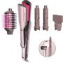 Shark - FlexFusion Straight, Air + Ceramic Styling & Drying System for Straight & Wavy Hair + Scalp Shield Mode - Cosmic Blush - Image 1