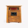 Lifesmart 8 Element Ifrared Heater Wood Cabinet - Brown - Image 1