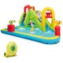 Costway 480-Watt Inflatable Water Slide Kids Bounce House with Blower - Image 1