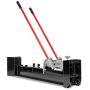 XtremepowerUS 12-Ton Hydraulic Manual Wood Cutter Unit Log Splitter with Built-in Wheels - Image 1