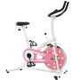 Sunny Health & Fitness Pink Chain Drive Indoor Cycling Trainer Exercise Bike - Image 1